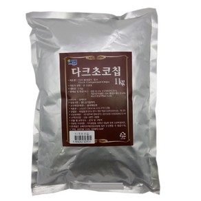 청은에프엔비 다크 초코칩, 1kg, 1개