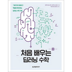 처음 배우는 딥러닝 수학 : 그림으로 이해하고 엑셀로 확인하는 딥러닝 수학 기본, 한빛미디어