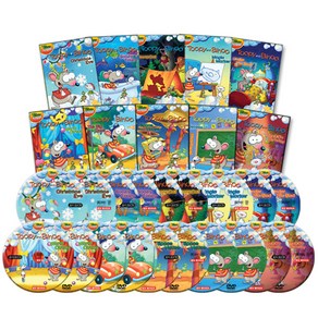 Toopy and Binoo 1집 + 2집 20종 세트 : 감정이입이 가장 잘 되는 캐릭터, 10DVD + 10CD