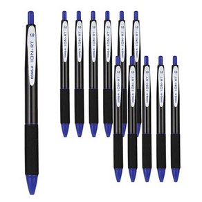 동아 이온RT 볼펜 1.0mm, BLUE, 12개입