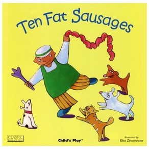 노부영 마더구스 세이펜 Ten Fat Sausages (Papeback+CD), 제이와이북스