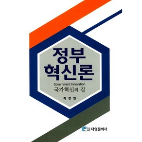 정부혁신론:국가혁신의 길