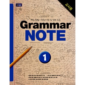 A*List Grammar NOTE (Teacher's Guide)