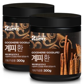 조은약초 프리미엄 계피환, 2개, 300g