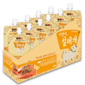 설레개 짜먹는 강아지간식 85g