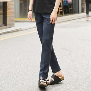 타운클로 남성용 냉감 통기성 시원한 촉감의 9부 쿨 슬랙스