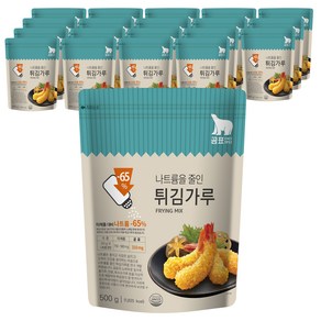 곰표 저나트륨 튀김가루, 500g, 20개