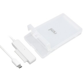 넥시 USB3.1 C 타입 2.5인치 외장하드 케이스 NX-218U31, 1개