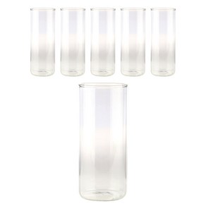 삼호유리 내열유리 글라스 유리컵 520ml glass tumble-1, 6개