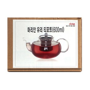 로하티 마리안 유리 차포트, 혼합 색상, 600ml, 1개