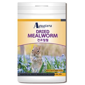 아쿠아테라 건조밀웜 고슴도치사료, 1L, 1개