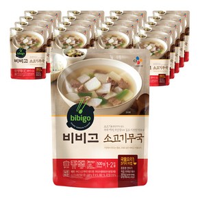 비비고 소고기무국, 500g, 18개