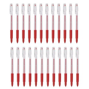 모나미 젤러펜 502 0.5mm, Red, 24개