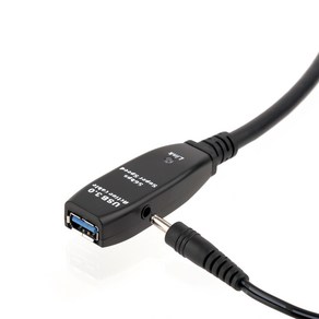 넥스트유 USB3.0 리피터 케이블 + 아답터 NEXT-USB10U3PW