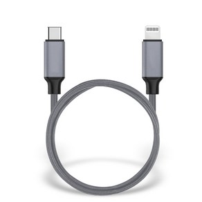 디씨네트워크 USB C to 8핀 라이트닝 아이폰 PD 고속 충전케이블 1.2m