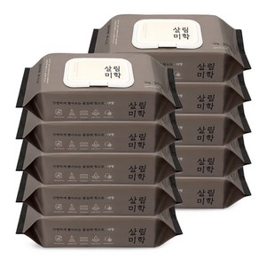 살림미학 대형 물걸레 청소포 25매