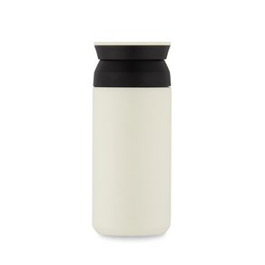 텀스 파우더 진공 스텐텀블러, 아이보리, 350ml, 1개