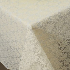 마켓피오 pvc 일회용 레이스 식탁보 타입12 137 x 240 cm, 1개입, 1개