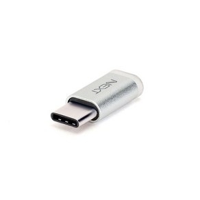 넥스트 타입C to USB 3.1 마이크로 5핀 타입C 변환 젠더 NEXT-1513TC, Silve, 1개