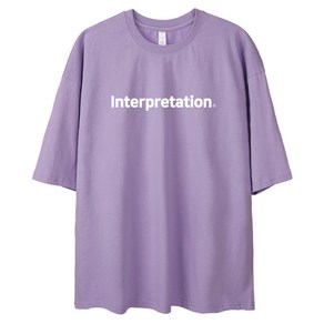 벤힛 INTERPRETATION 오버핏 반팔티셔츠