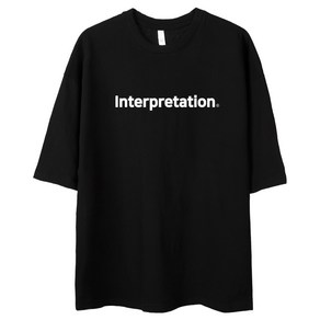 벤힛 INTERPRETATION 오버핏 반팔티셔츠