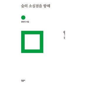 숲의 소실점을 향해:양안다 시집, 민음사