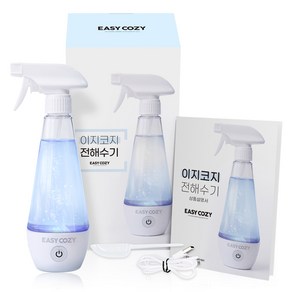 이지코지 살균 소독 탈취 케어 전해수기 본체 300ml + 소금스푼 + USB케이블