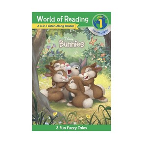 World of Reading Level 1 3in1 Listen Along Reader Disney Bunnies