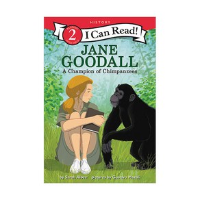 I Can Read Level 2 : Jane Goodall A Champion of Chimpanzees, HapeCollins