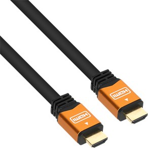 넷메이트 4K HDMI V2.0 골드메탈 케이블 NM-HM10GZ