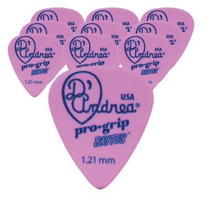 디안드레아 Po gip Bites 기타피크 1.21mm, 10개