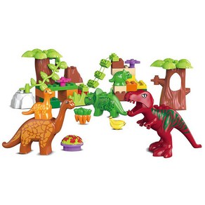 KIDS HOME TOYS 다이노 월드 레고호환블록 188-37, 1개