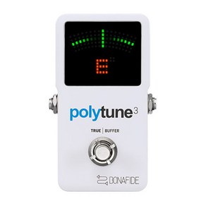 티씨일렉트로닉 6줄 동시 튜닝 PolyTune 3 페달튜너 버퍼, 1개