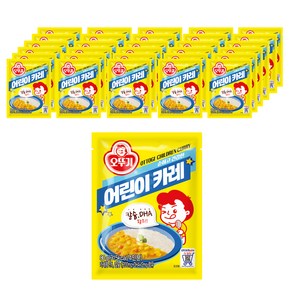 오뚜기 어린이카레 파우치형, 80g, 40개