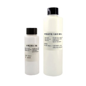 제로캔들 프래그런스 오일 100ml + 디퓨저 베이스 250ml 세트, 클린코튼