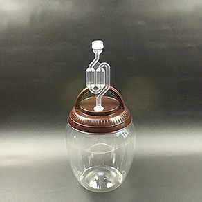 행복한농부 S자형 에어락 + PET 과실주병 4.5L 세트, 1세트