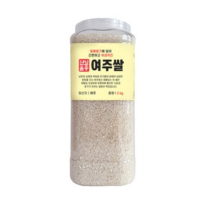 대한농산 2024년산 햅쌀 통에담은 경기여주 백미, 상등급, 2kg, 1개