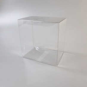 수세미 포장 투명상자 2구 정사각 12 x 8.5 x 12 cm, 50개