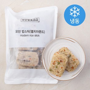 모던밀 모던 밥스틱 멸치아몬드 (냉동), 100g, 8팩