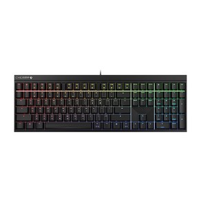 CHERRY MX BOARD 2.0S RGB 기계식 유선 일반형 키보드, 블랙, G80-3821LYAKR-2, 적축