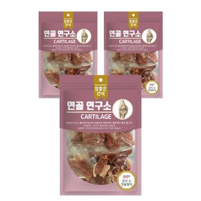 참좋은간식 건식타입 연골말이 100g, 3개, 소