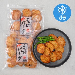 와카메 에비버거 (냉동), 500g, 2개