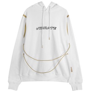 바이브레이트 GOLDLINE STRING BODY POINT HOODIE