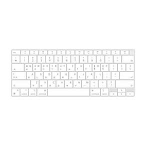 카라스 New Macbook Ai Po 15.4 W MD322 / ME664 / ME665 글자 인쇄 칼라 키스킨, 화이트, 1개