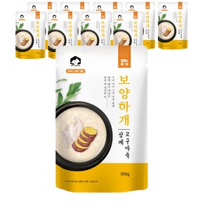 펫러닝 반려동물 보양하개 삼계고구마죽 10p, 닭, 100g, 1세트