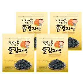 아버지애 마음을 담아 돌김자반, 70g, 4개