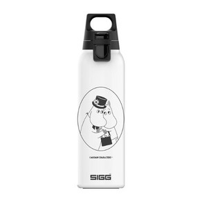 지그 무민 핫앤콜드라이트 보온 보냉 워터 보틀 텀블러, 투게더, 550ml, 1세트