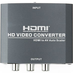 Coms HDMI to 3RCA AV 컨버터