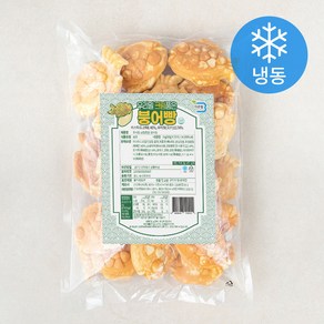 바른웰 우리밀 크림품은 붕어빵 (냉동), 1kg, 1개