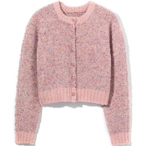 오앨 여성용 BOUCLE KNIT CARDIGAN